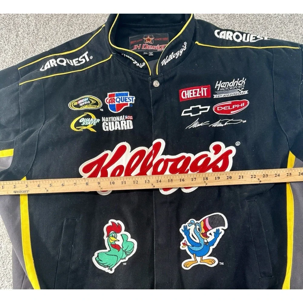 Vintage Kellogg's NASCAR Tony The Tiger Adidas 3XL Jacket Mark Martin NASCAR